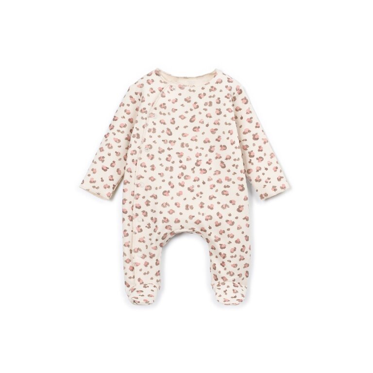 PLAY UP PLAY UP jumpsuit pak baby Printed Rib Sketches Ecru (gebroken wit)