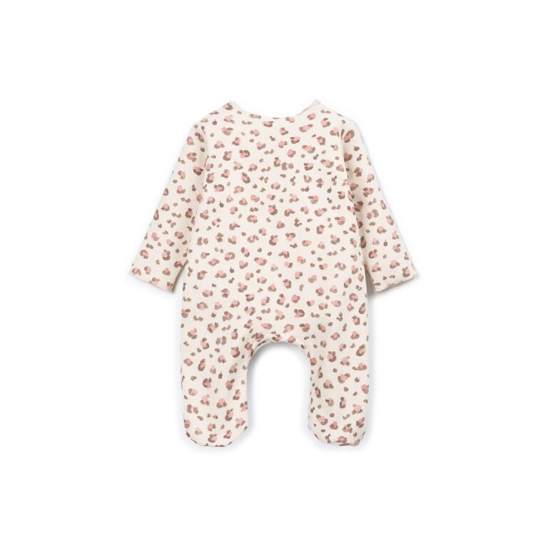 PLAY UP PLAY UP jumpsuit pak baby Printed Rib Sketches Ecru (gebroken wit)