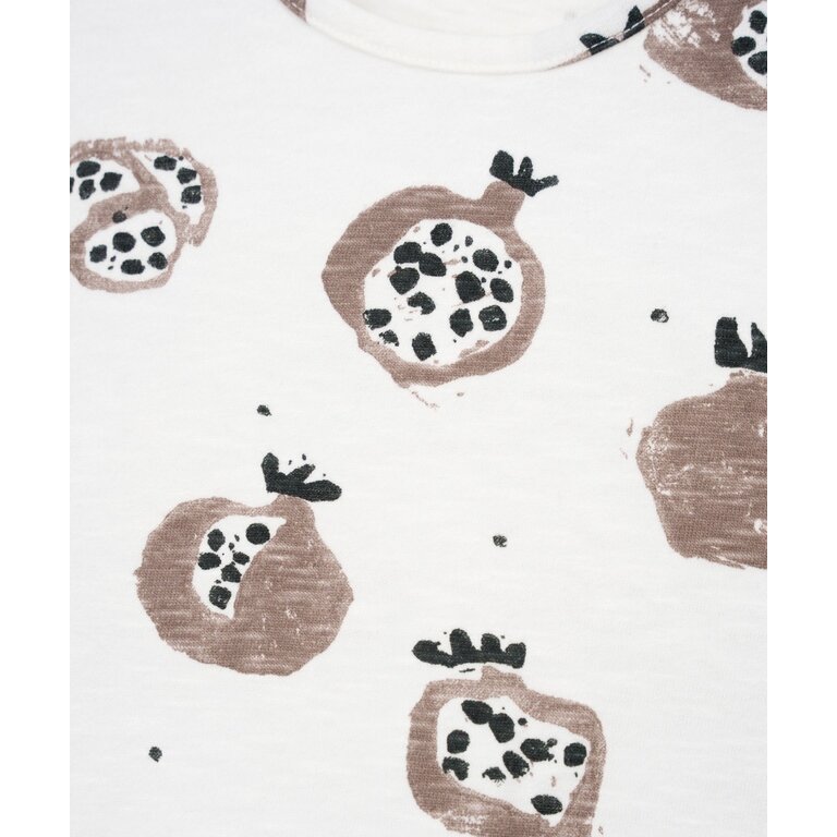 PLAY UP PLAY UP longsleeve shirt kind Printed Flamé Jersey Scale Ecru (gebroken wit)