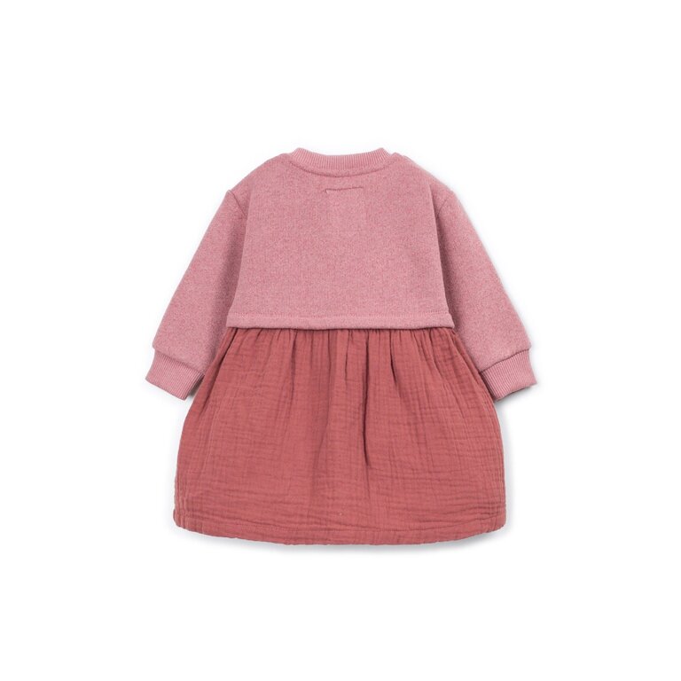 PLAY UP PLAY UP fleece jurk meisje Yarn Pink (oudroze)