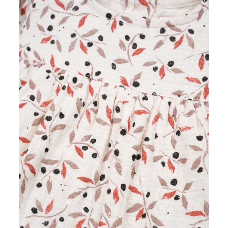 PLAY UP PLAY UP tuniek meisje Printed Sketches Ecru (gebroken wit)