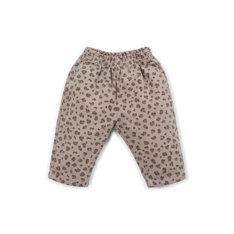 PLAY UP PLAY UP twill broek meisje Printed Drawing Taupe