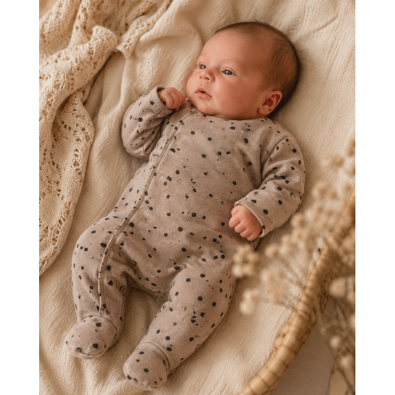 PLAY UP PLAY UP jumpsuit pak baby Printed Rib Drawing Taupe