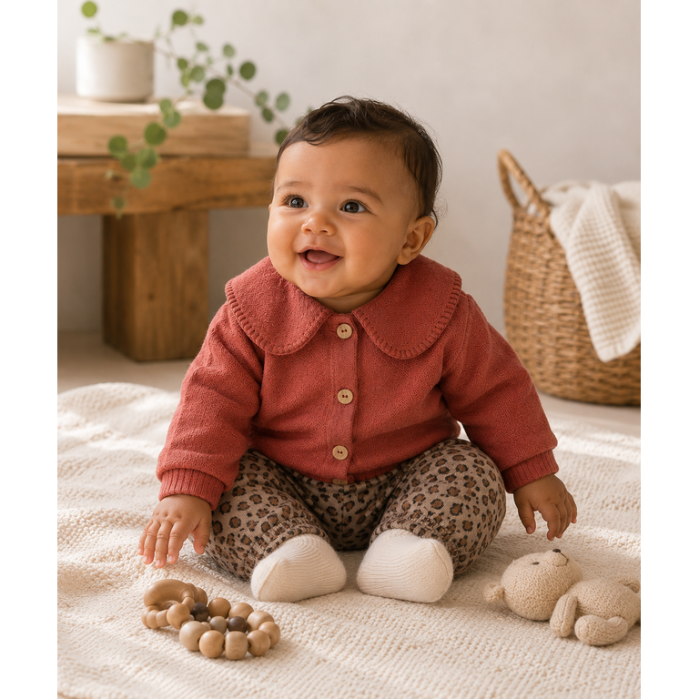 PLAY UP PLAY UP jersey vest meisje Rita Terracotta