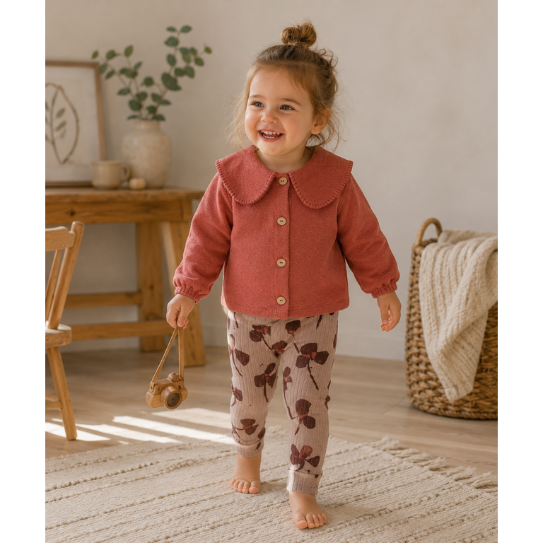 PLAY UP PLAY UP jersey vest meisje Rita Terracotta