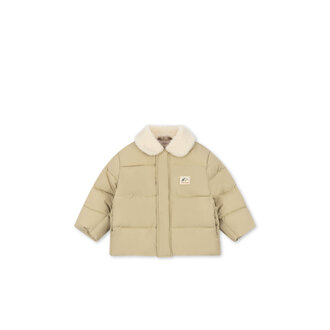 Konges Sløjd Alpi Collar Jacket GRS | Winterjas | Pale Olive Green