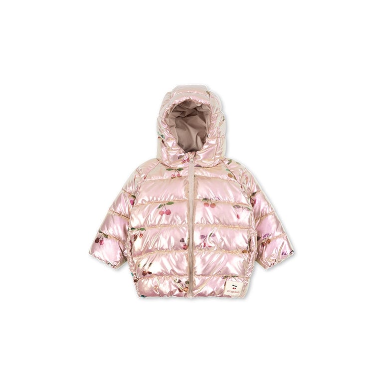 Konges Sløjd KONGES SLØJD winterjas meisje Kath Jacket GRS Ma Grande Cerise (glanzend lichtroze met kersen)