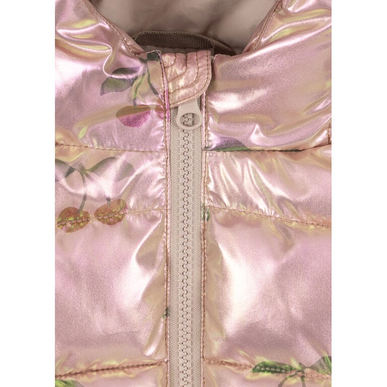 Konges Sløjd KONGES SLØJD winterjas meisje Kath Jacket GRS Ma Grande Cerise (glanzend lichtroze met kersen)