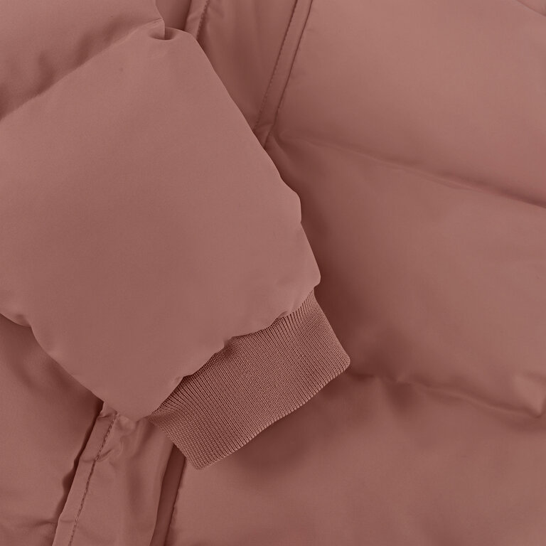 EN FANT EN FANT winterjas meisje Quilt AOP Burlwood (oudroze)