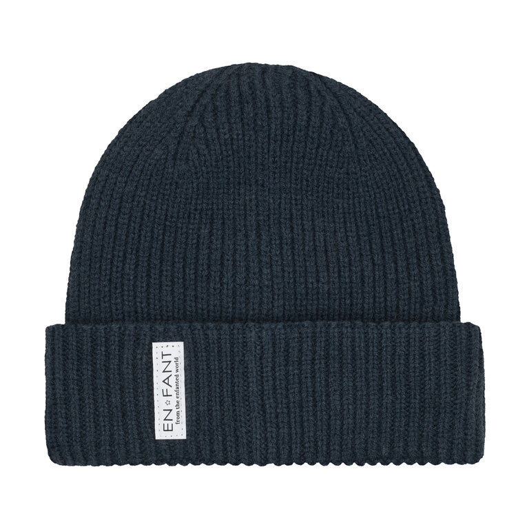 EN FANT EN FANT muts kind Parisian Night (donkerblauw)