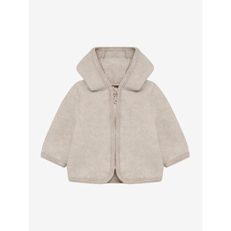 Huttelihut Jacket Wool Fleece  | Camel Melange