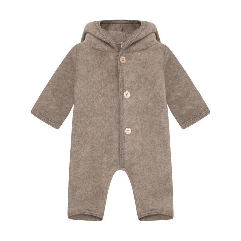 Huttelihut Huttelihut wollen fleecepak kind Suit Wool Fleece Savannah Melange (beige mêlee)