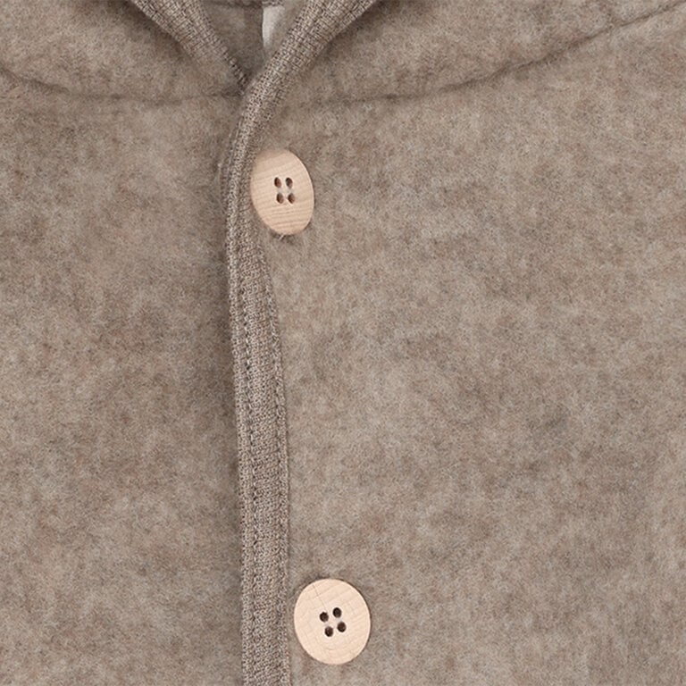 Huttelihut Huttelihut wollen fleecepak kind Suit Wool Fleece Savannah Melange (beige mêlee)