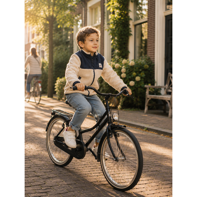 Konges Sløjd KONGES SLØJD fleecejas teddy jas kind Flynn Fleece Jacket GRS Oxford Tan (beige)