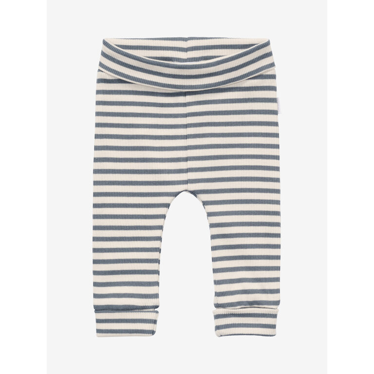 Noppies Noppies gestreepte broek baby Stormy Weather (blauwgrijs)