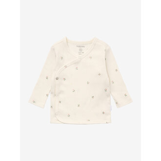 Noppies Shirt LS AOP | Egret