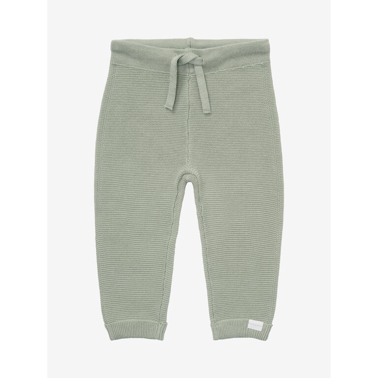 Noppies Noppies gebreide broek baby Grover Iceberg Green (licht mintgroen)
