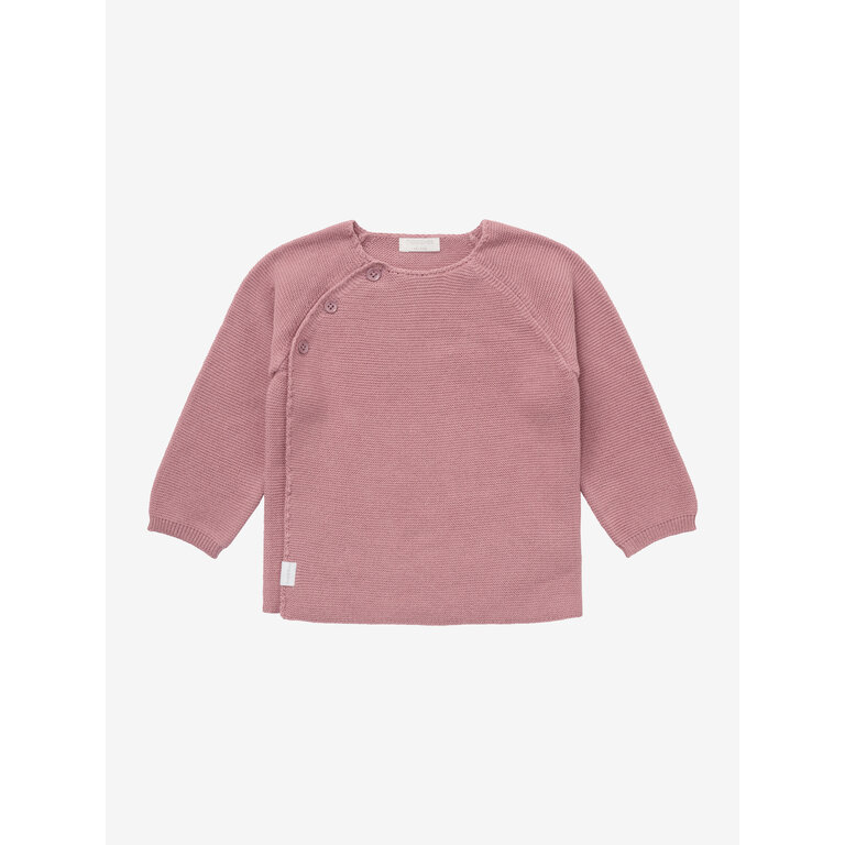 Noppies Noppies gebreid overslagvest baby Pino Deauville Mauve (mauve roze)