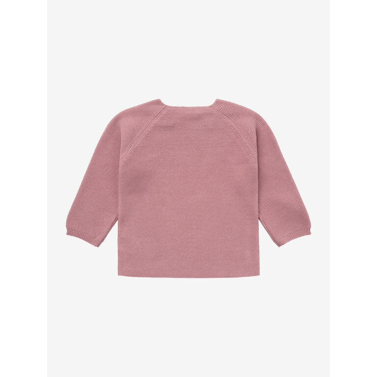 Noppies Noppies gebreid overslagvest baby Pino Deauville Mauve (mauve roze)