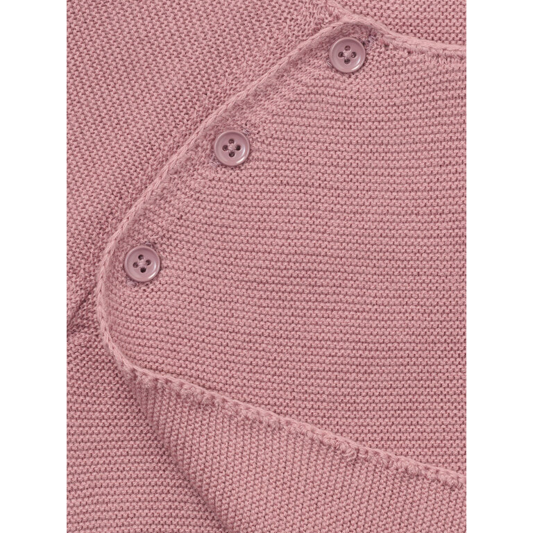 Noppies Noppies gebreid overslagvest baby Pino Deauville Mauve (mauve roze)