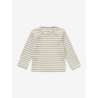 Noppies Shirt Tee LS stripe | Iceberg Green