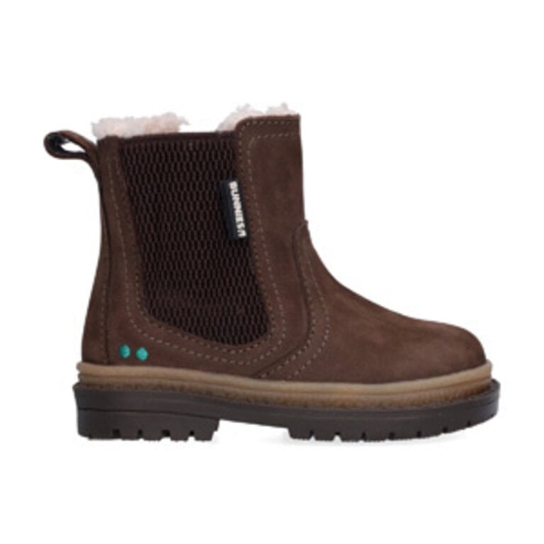 BunniesJR Bunnies Toby Trail Chelsea boots kind Dark Brown (donkerbruin)