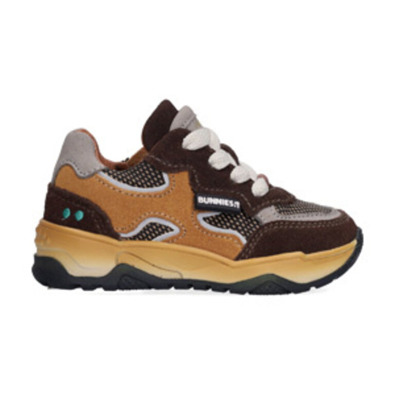 BunniesJR Bunnies Chase Chunky sneakers kind Chocolate (bruin)