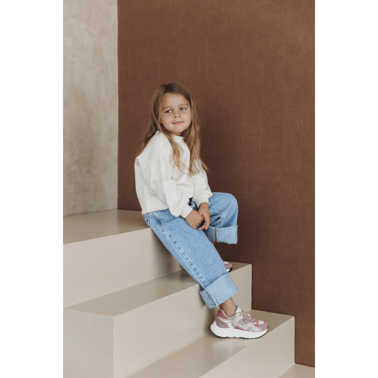 BunniesJR Bunnies Reza Rush sneakers kind Oxblood (roze)