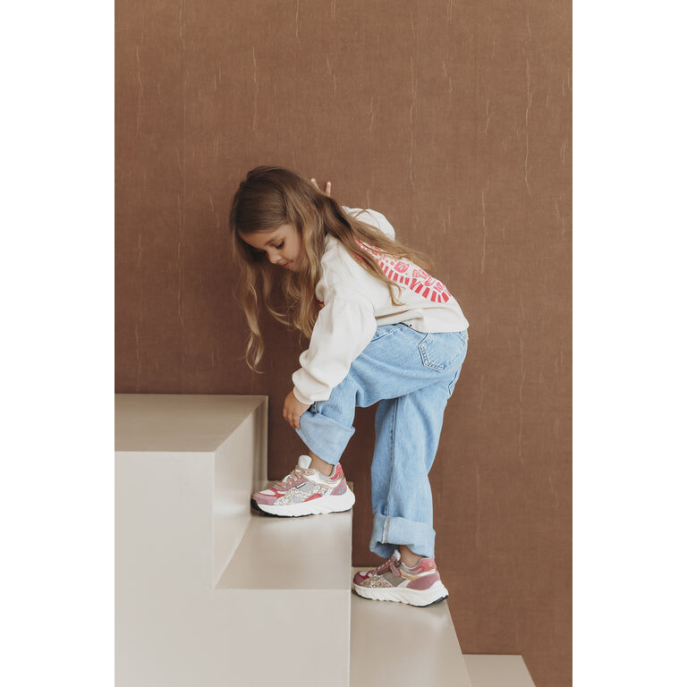 BunniesJR Bunnies Reza Rush sneakers kind Oxblood (roze)