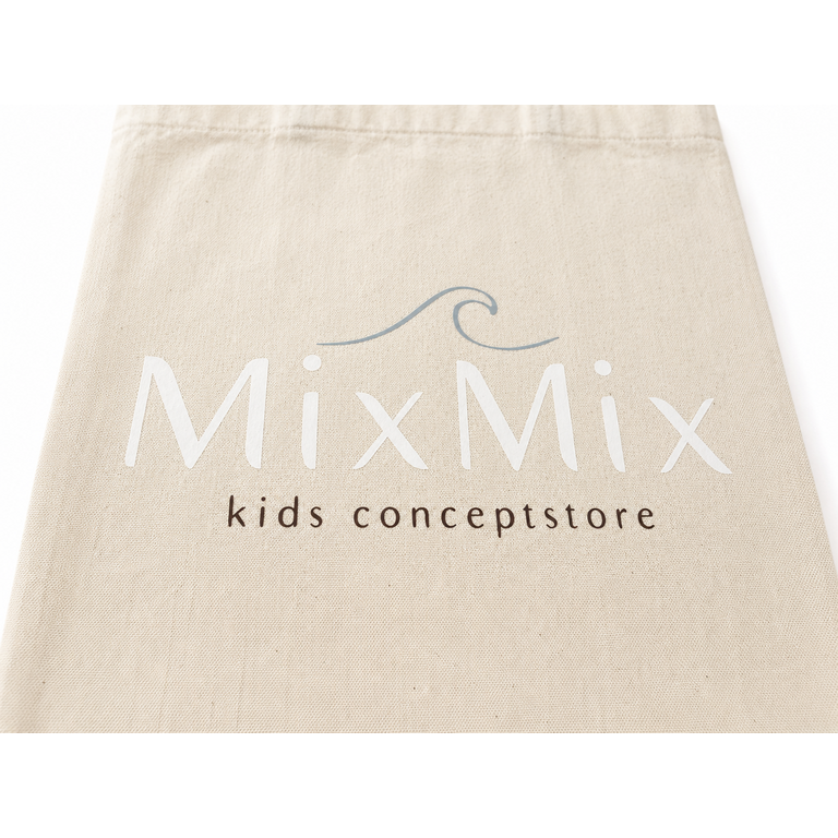MixMix MixMix linnen tasje tas Naturel (beige)