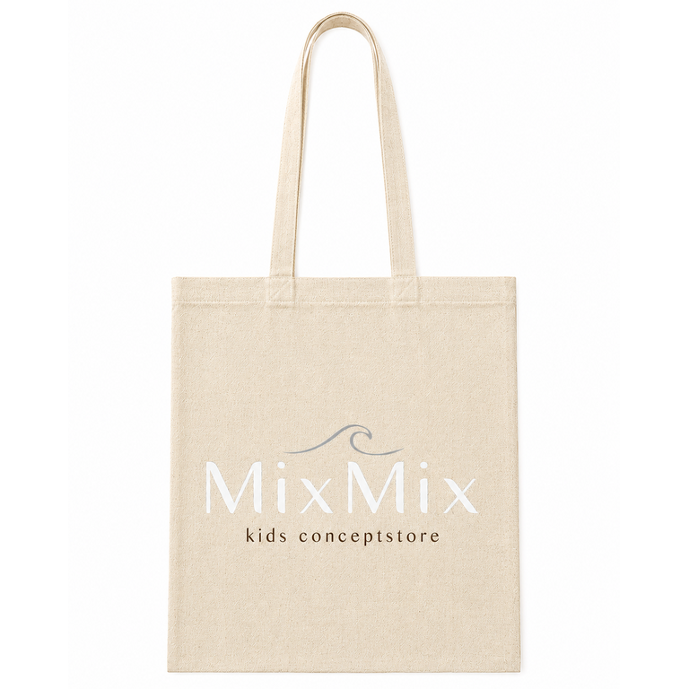 MixMix MixMix linnen tasje tas Naturel (beige)