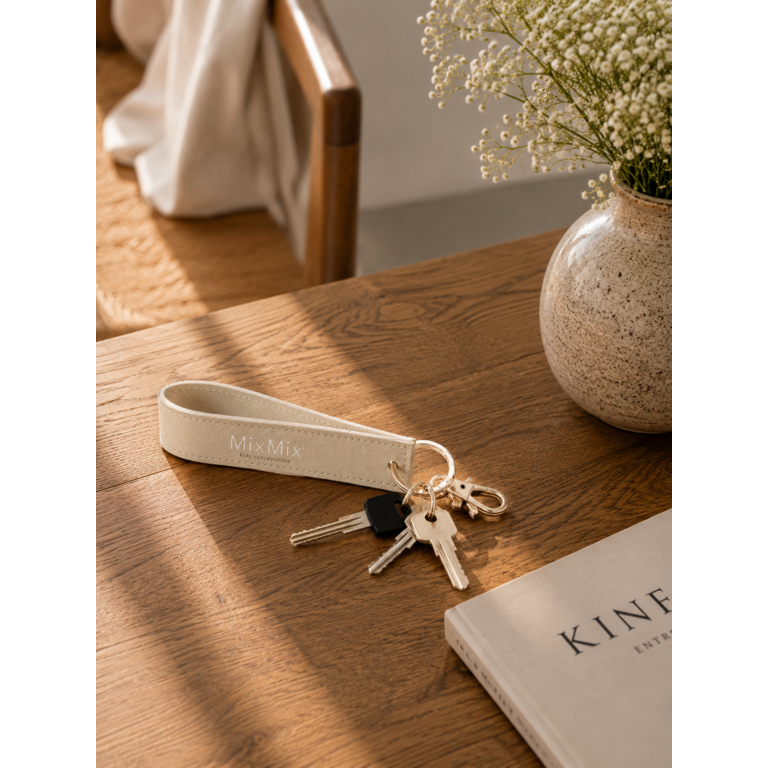 MixMix MixMix sleutelhanger Oyster (ivory)
