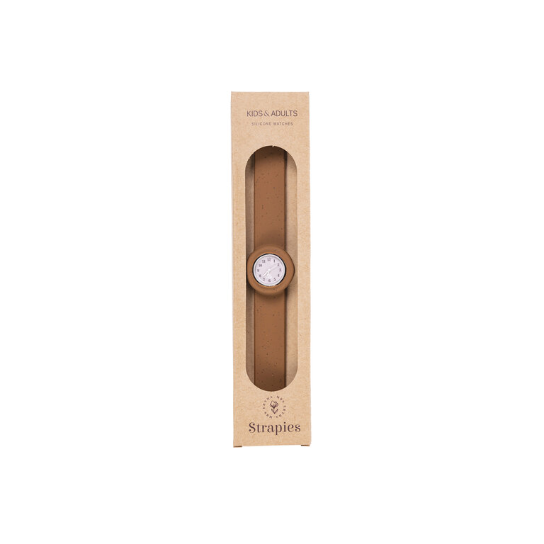 Mrs Ertha Mrs Ertha horloge meisje Strapies Rusted Brick (roestbruin)