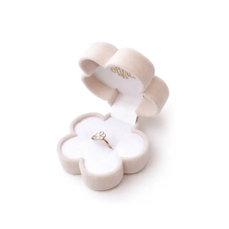 Mrs Ertha Mrs Ertha ring meisje Spin Ring Pure Petal Gold (goud)