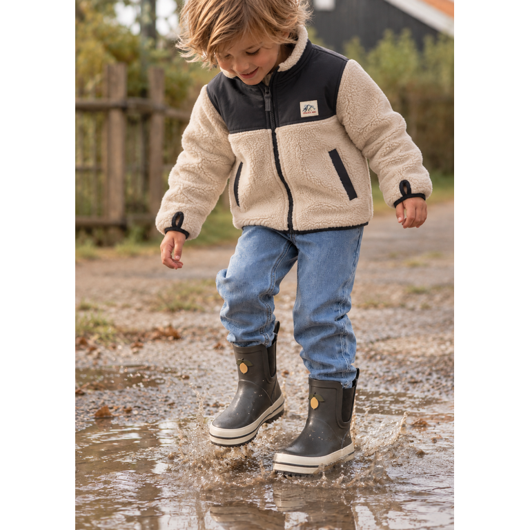 Konges Sløjd KONGES SLØJD regenlaarzen kind Roi Rain Boot Low Kalamata (donkergrijs)