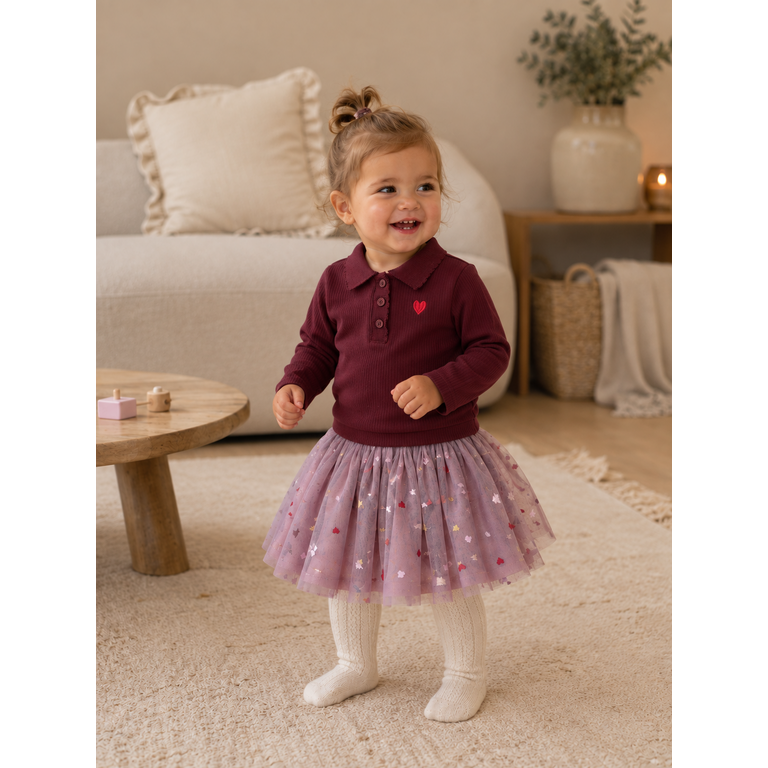 The New THE NEW sweater meisje Vernina Burgundy (bordeaux)