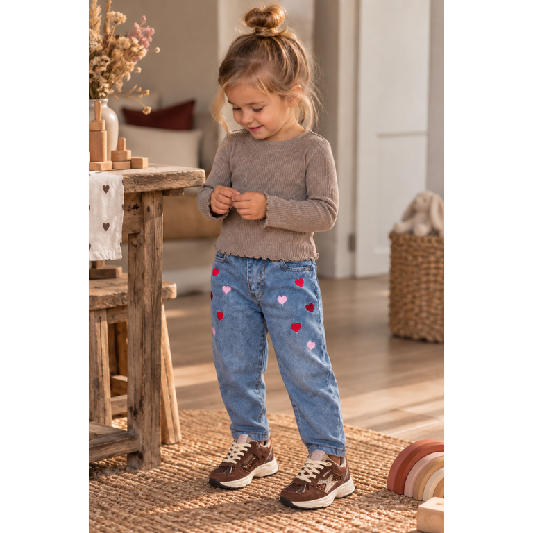 The New THE NEW sweater meisje Vernata Taupe Gray (taupegrijs)