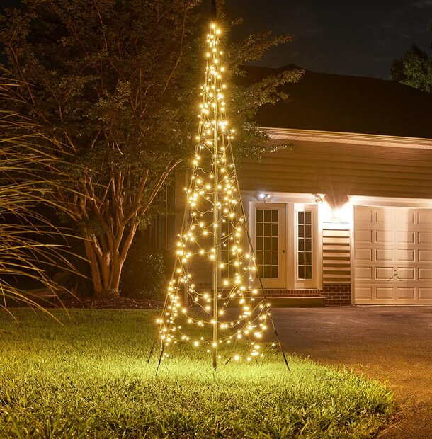 Fairybell All-Surface | 3 metres | 320 LED lights | Including mast | Warm white