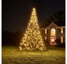 Fairybell | 4 metres | 640 LED lights | Including mast | Warm white