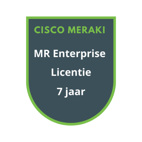 Cisco Meraki Cisco Meraki MR Enterprise Licentie 7 jaar
