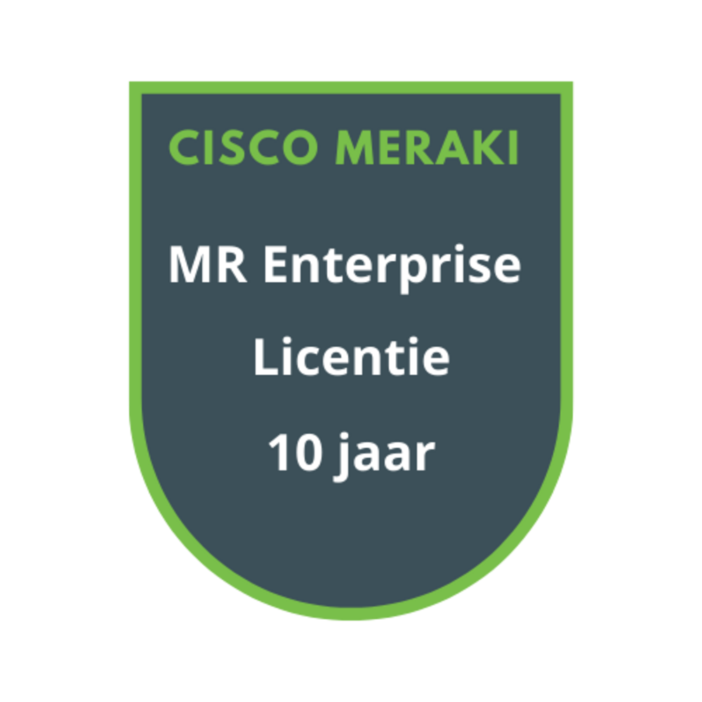Cisco Meraki Cisco Meraki MR Enterprise Licentie 10 jaar