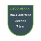 Cisco Meraki Cisco Meraki MX64 Enterprise Licentie 7 jaar