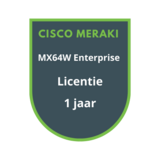 Cisco Meraki Cisco Meraki MX64W Enterprise Licentie 1 jaar