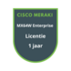 Cisco Meraki Cisco Meraki MX64W Enterprise Licentie 1 jaar