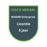 Cisco Meraki Cisco Meraki MX64W Enterprise Licentie 5 jaar