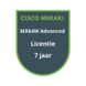 Cisco Meraki Cisco Meraki MX64W Advanced Security Licentie 7 jaar