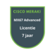 Cisco Meraki Cisco Meraki MX67 Advanced Security Licentie 7 jaar