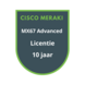 Cisco Meraki Cisco Meraki MX67 Advanced Security Licentie 10 jaar