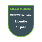 Cisco Meraki Cisco Meraki MX67W Enterprise Licentie 10 jaar