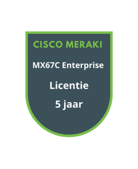 Cisco Meraki Cisco Meraki MX67C Enterprise Licentie 5 jaar
